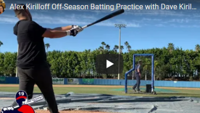 Dave Kirilloff Alex Kirilloff Language of Hitting Drills for timing